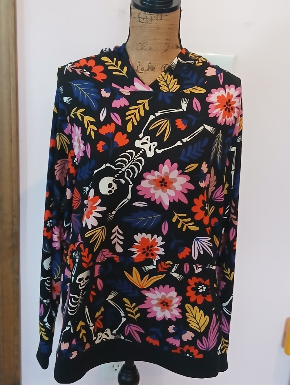 Halloween Fall Super Soft Hoodie By Lildy Size L-XL